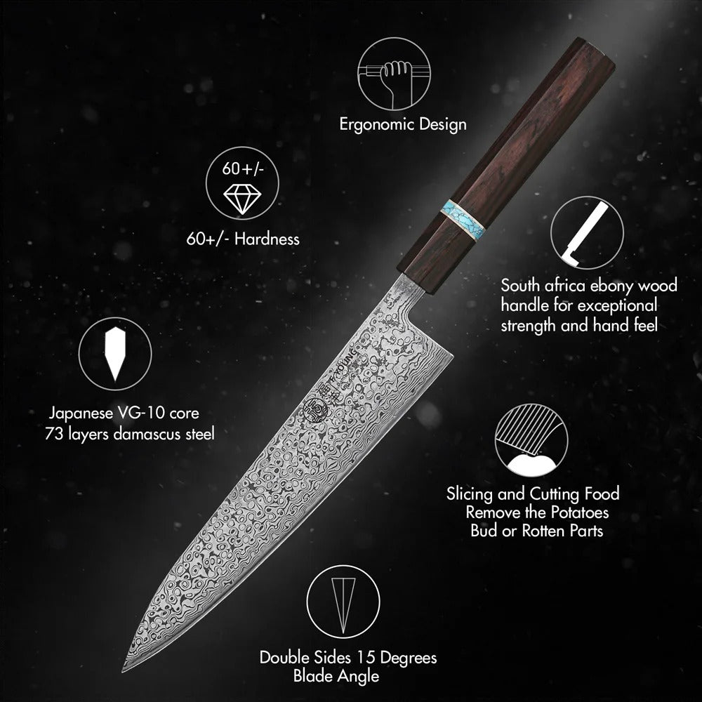 Senkō VG10 Kiritsuke — Flash of the Blade