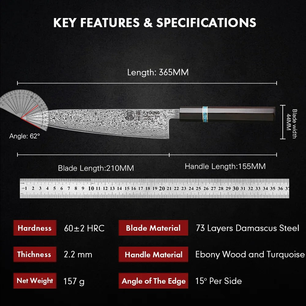 Senkō VG10 Kiritsuke — Flash of the Blade